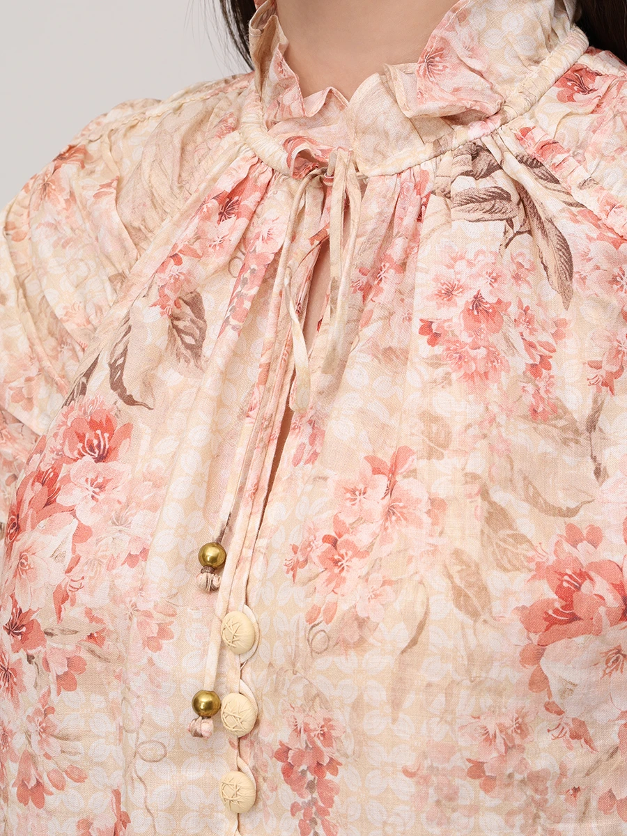 Блуза из рами