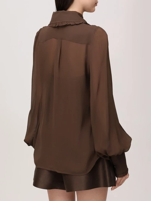 Блуза из вискозы ZIMMERMANN