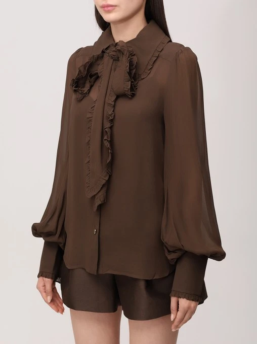 Блуза из вискозы ZIMMERMANN