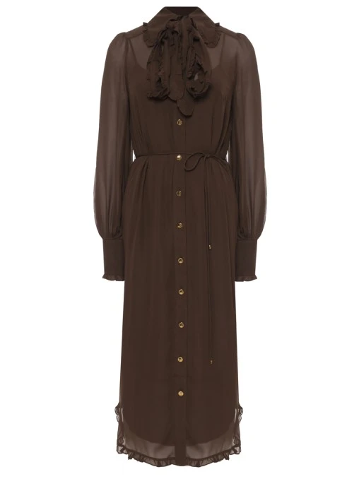 Платье из вискозы ZIMMERMANN