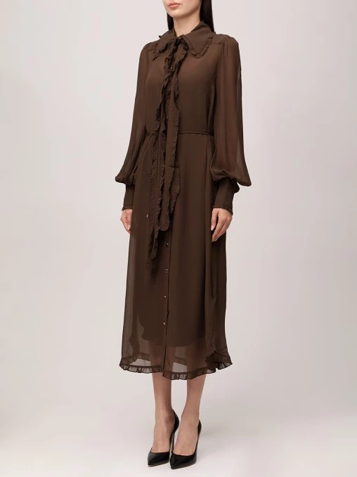 Платье из вискозы ZIMMERMANN