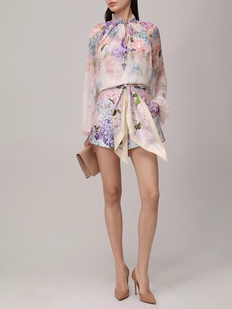 Шорты шелковые