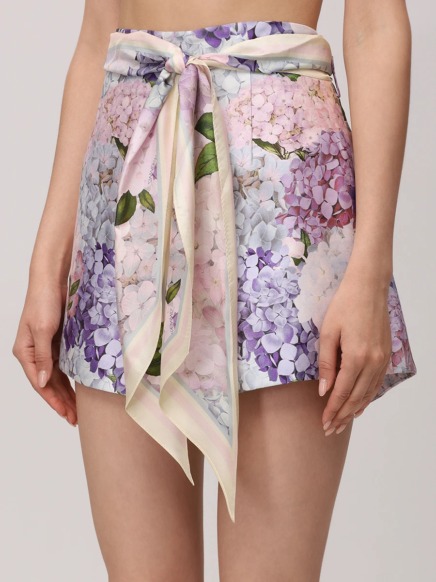 Шорты шелковые