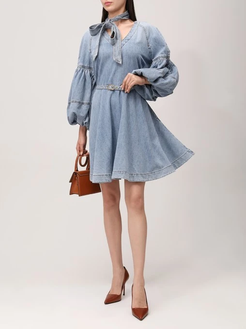 Платье джинсовое ZIMMERMANN