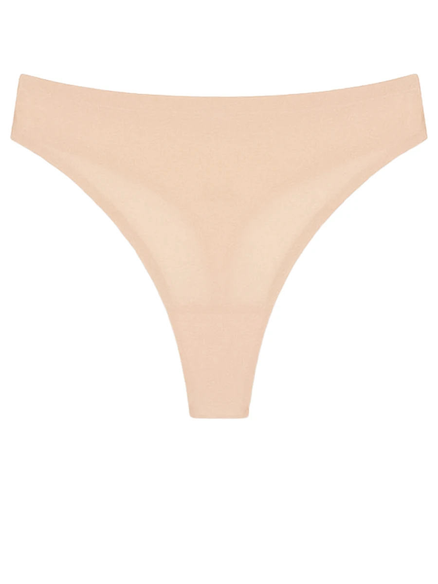 Трусы-стринг однотонные