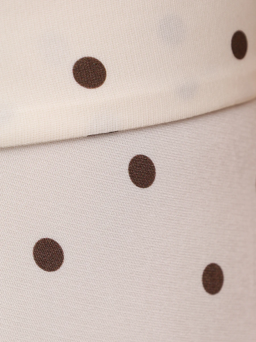 Платье из шелка и вискозы