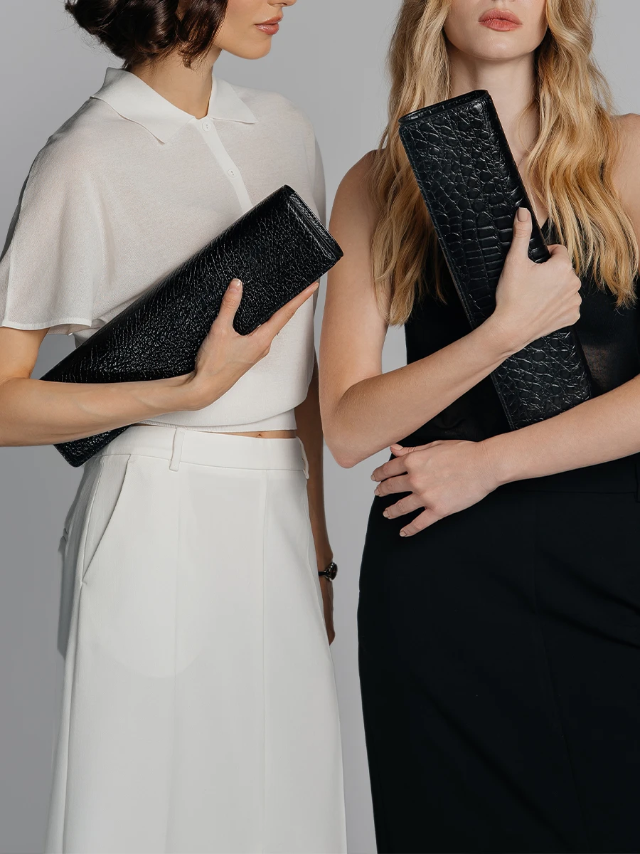 Клатч CLUTCH XL кожаный