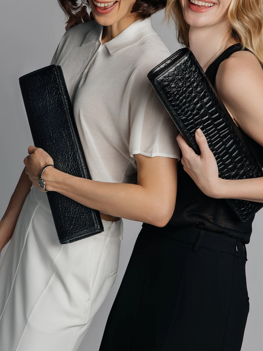 Клатч CLUTCH XL кожаный