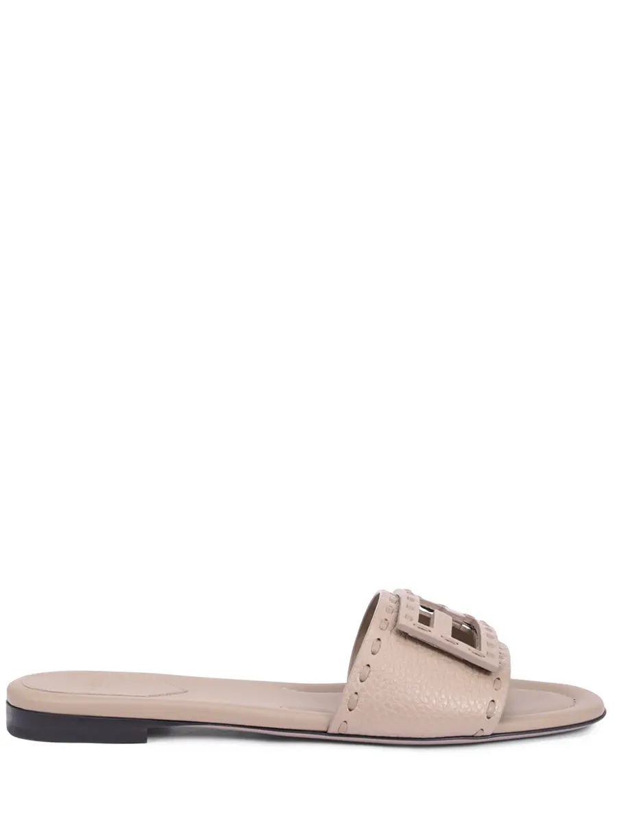 Шлепанцы кожаные Baguette