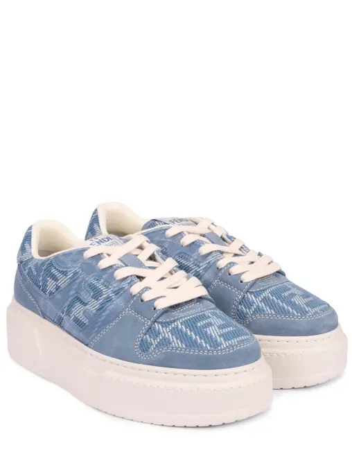 Кеды комбинированные Match FENDI