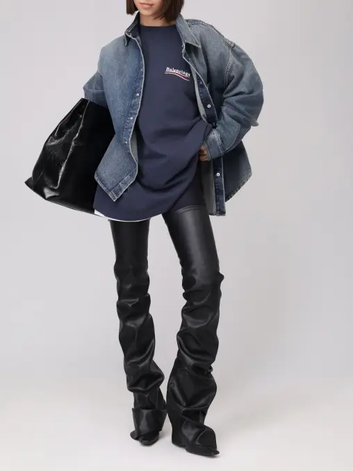 Рубашка джинсовая BALENCIAGA