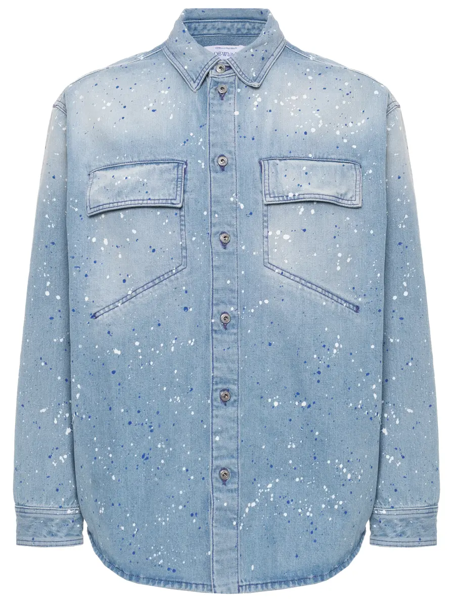 Рубашка джинсовая