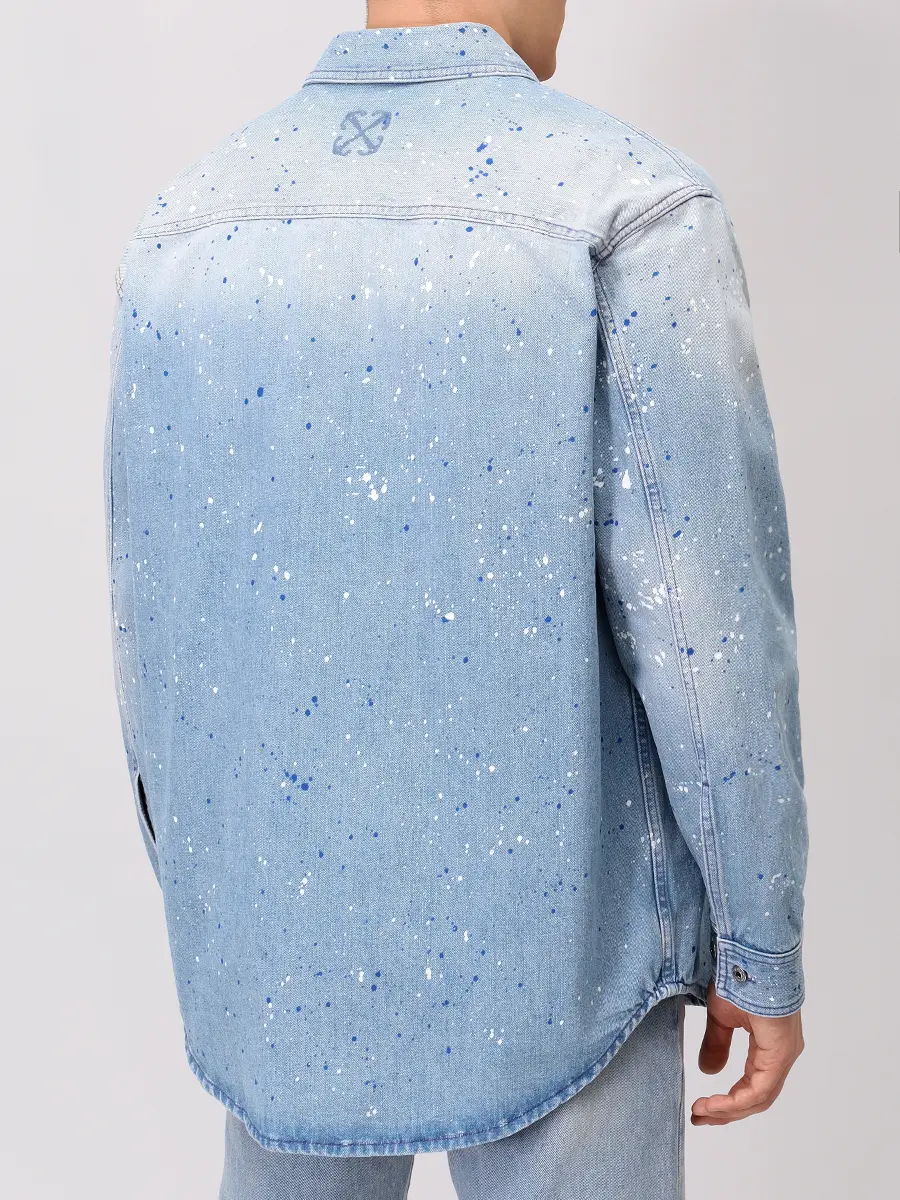 Рубашка джинсовая