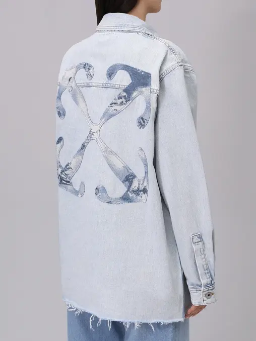 Рубашка джинсовая OFF-WHITE