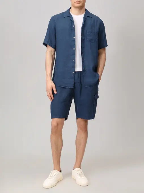 Рубашка льняная MC2 SAINT BARTH