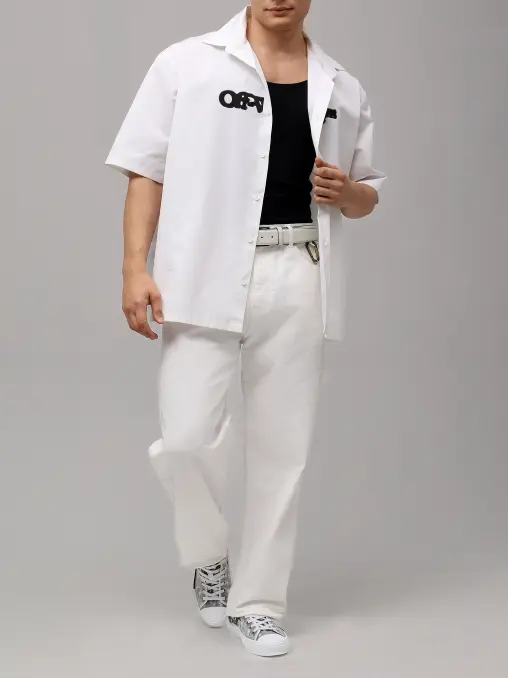 Рубашка хлопковая OFF-WHITE