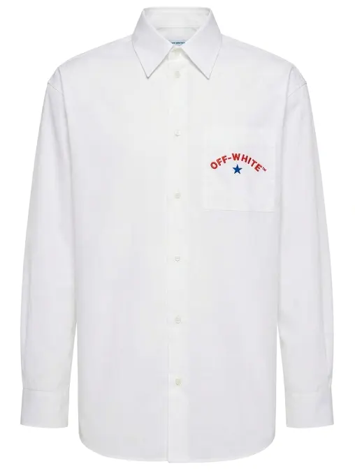 Рубашка хлопковая OFF-WHITE