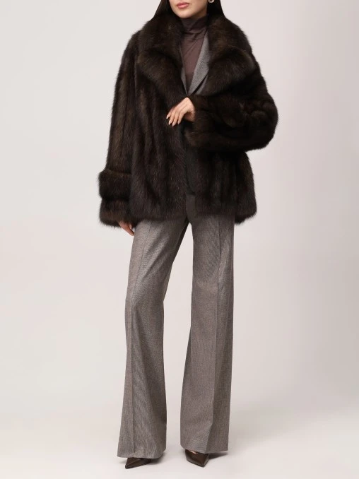 Полушубок соболиный VICTORIA KUSENKOVA