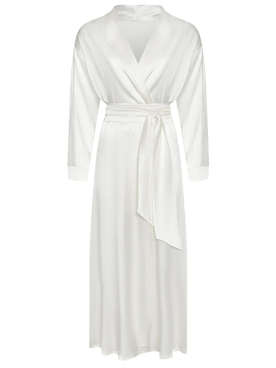 Халат шелковый