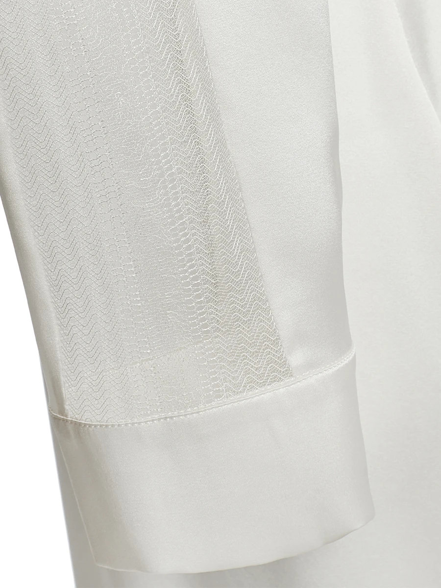 Халат шелковый