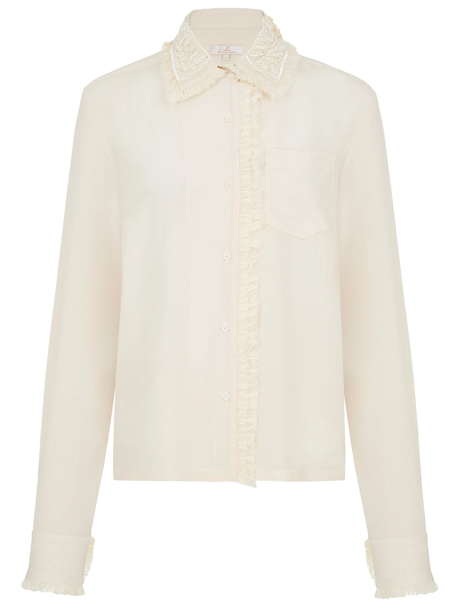 Блуза шелковая