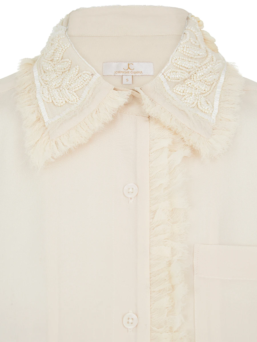 Блуза шелковая