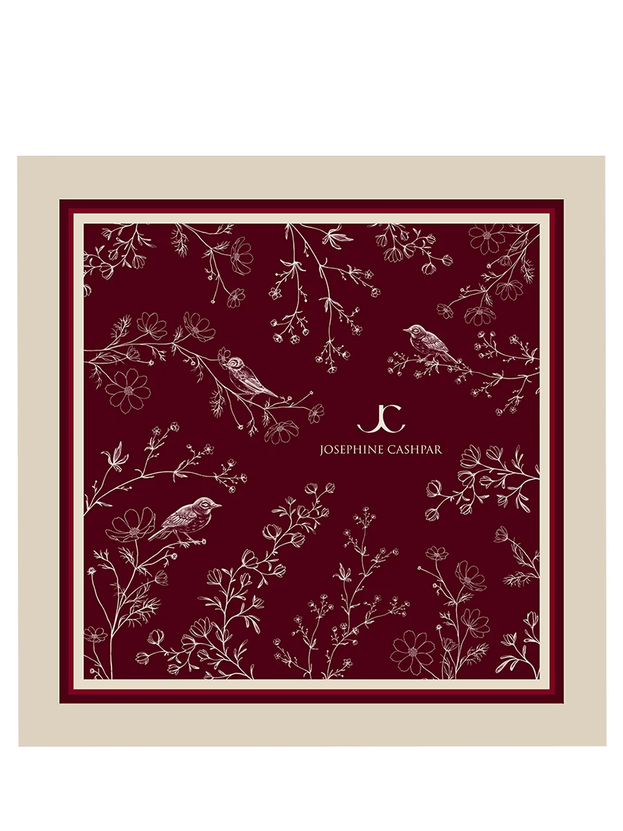 Платок шелковый Birds