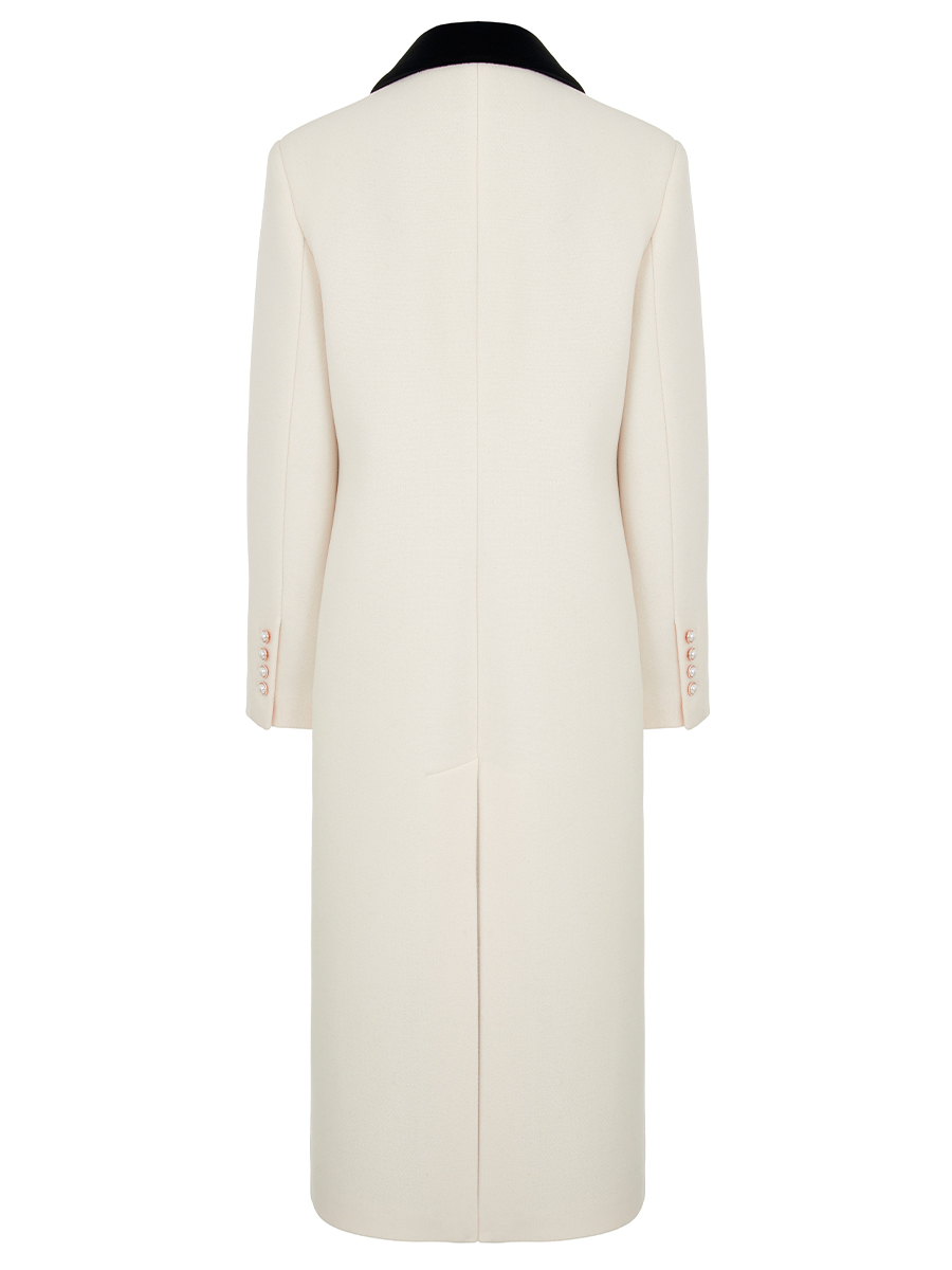 Пальто шерстяное