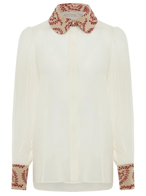 Блуза шелковая JOSEPHINE CASHPAR