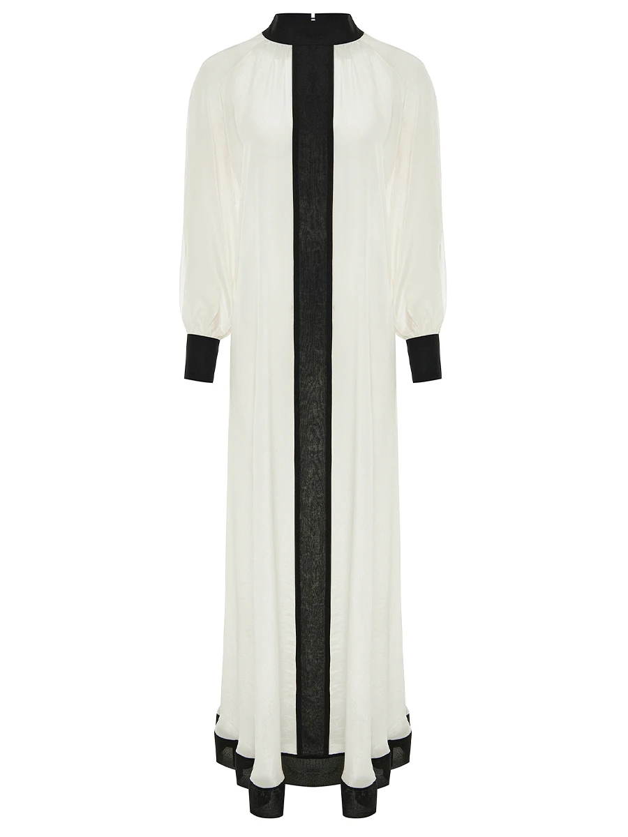 Платье шелковое