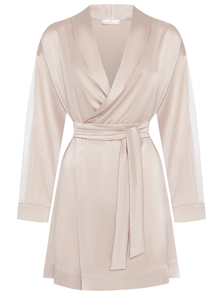 Халат шелковый