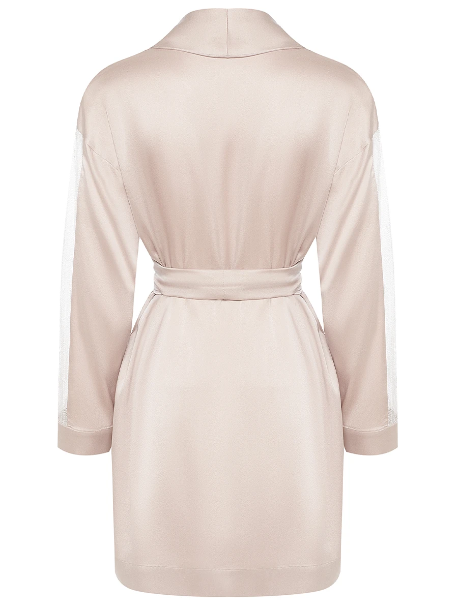 Халат шелковый