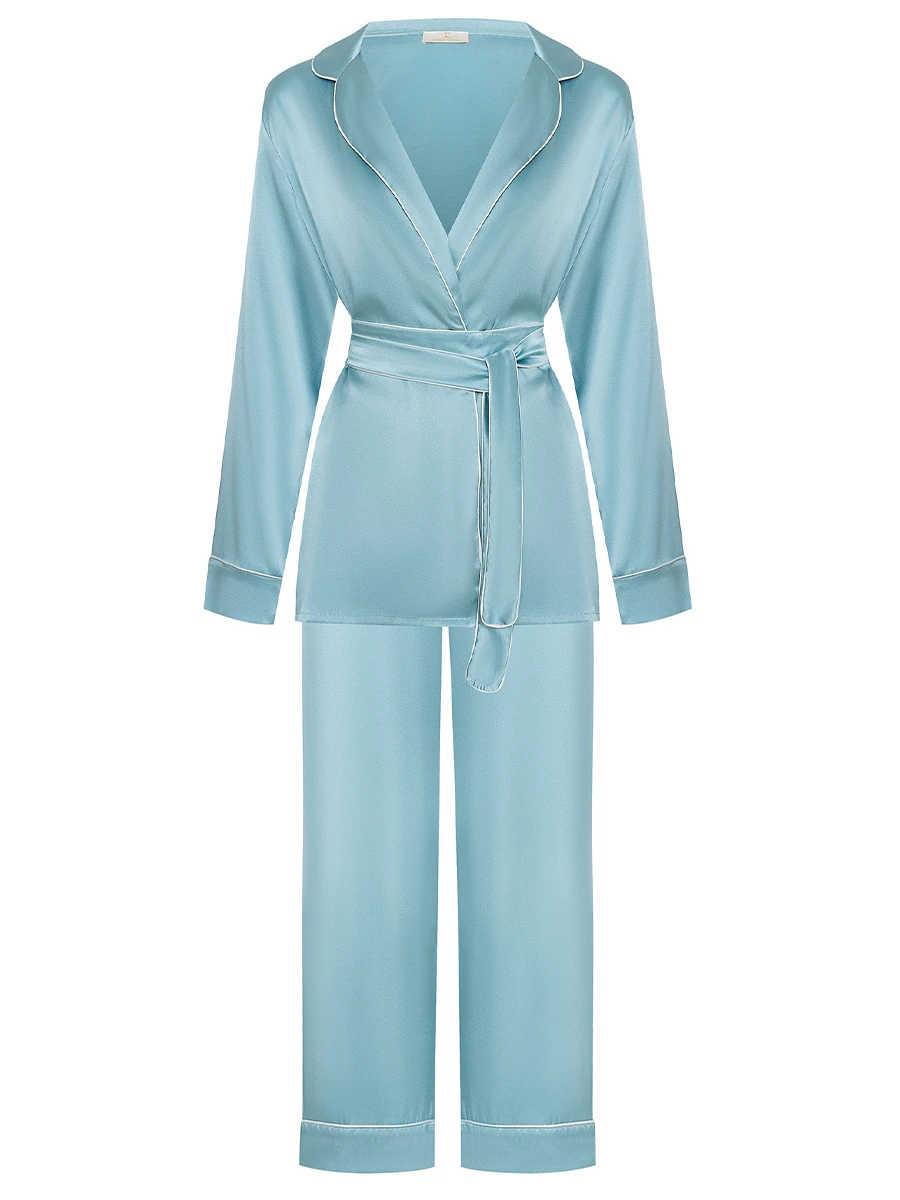 Пижама шелковая