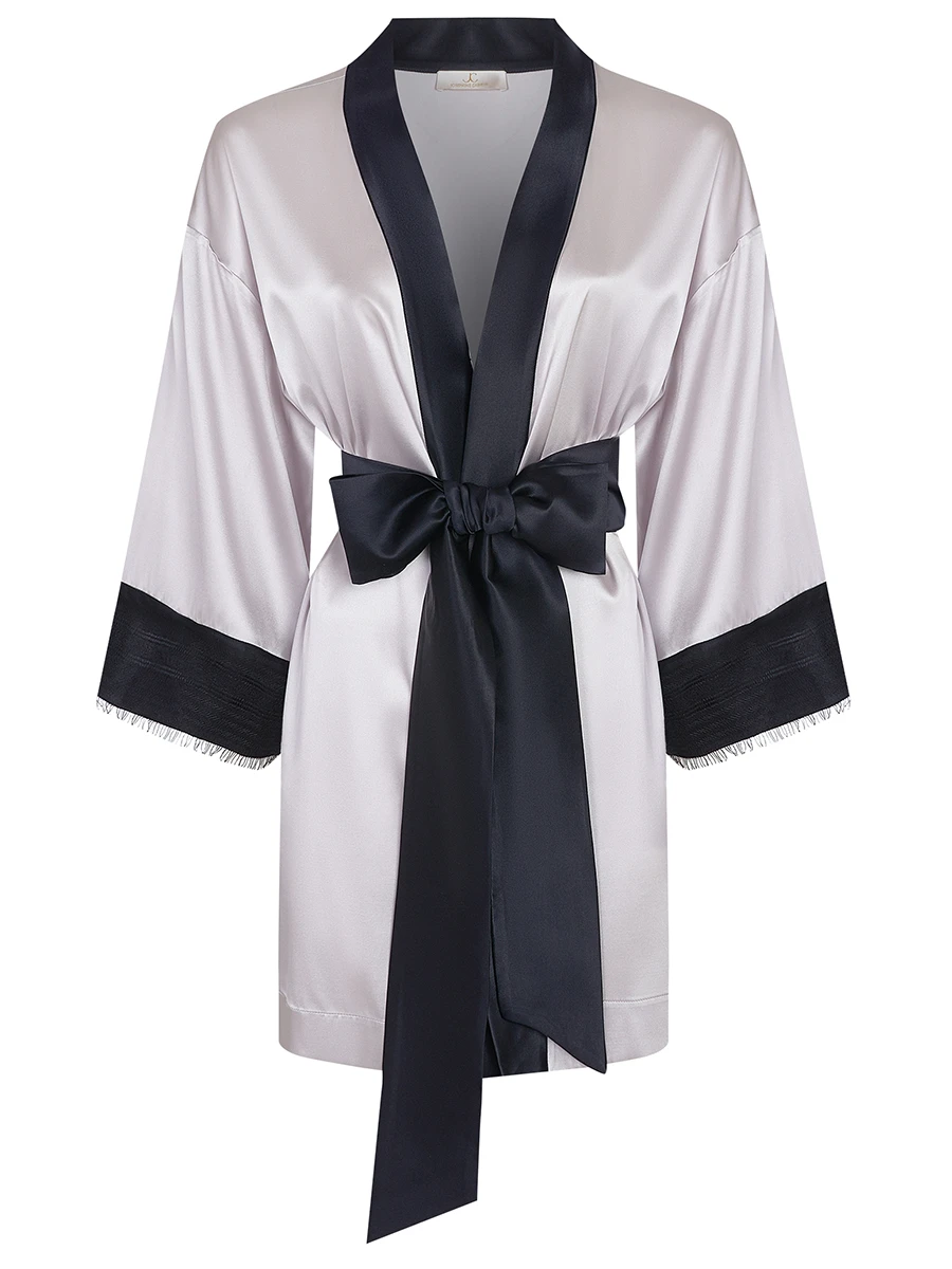 Халат шелковый