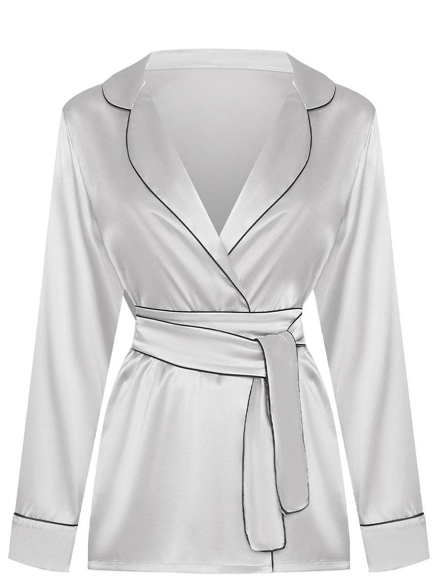 Пижама шелковая