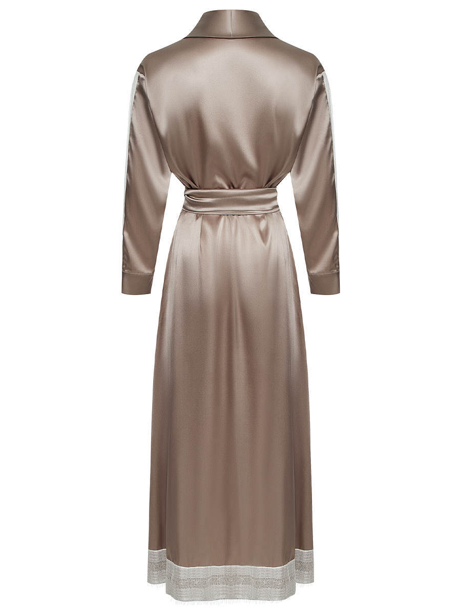 Халат шелковый