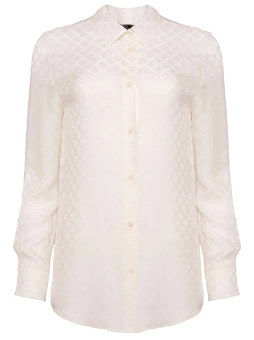 Блуза из шелка и вискозы ETRO