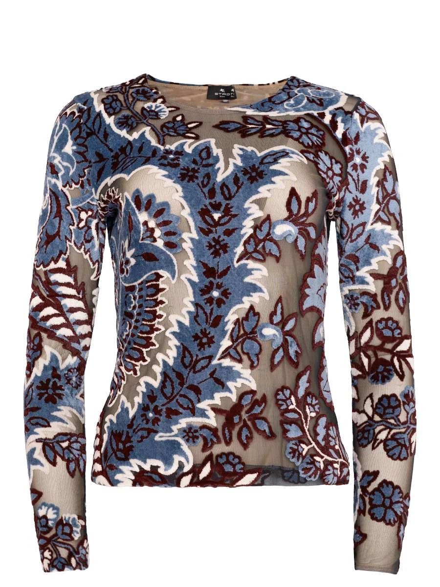 Лонгслив с принтом