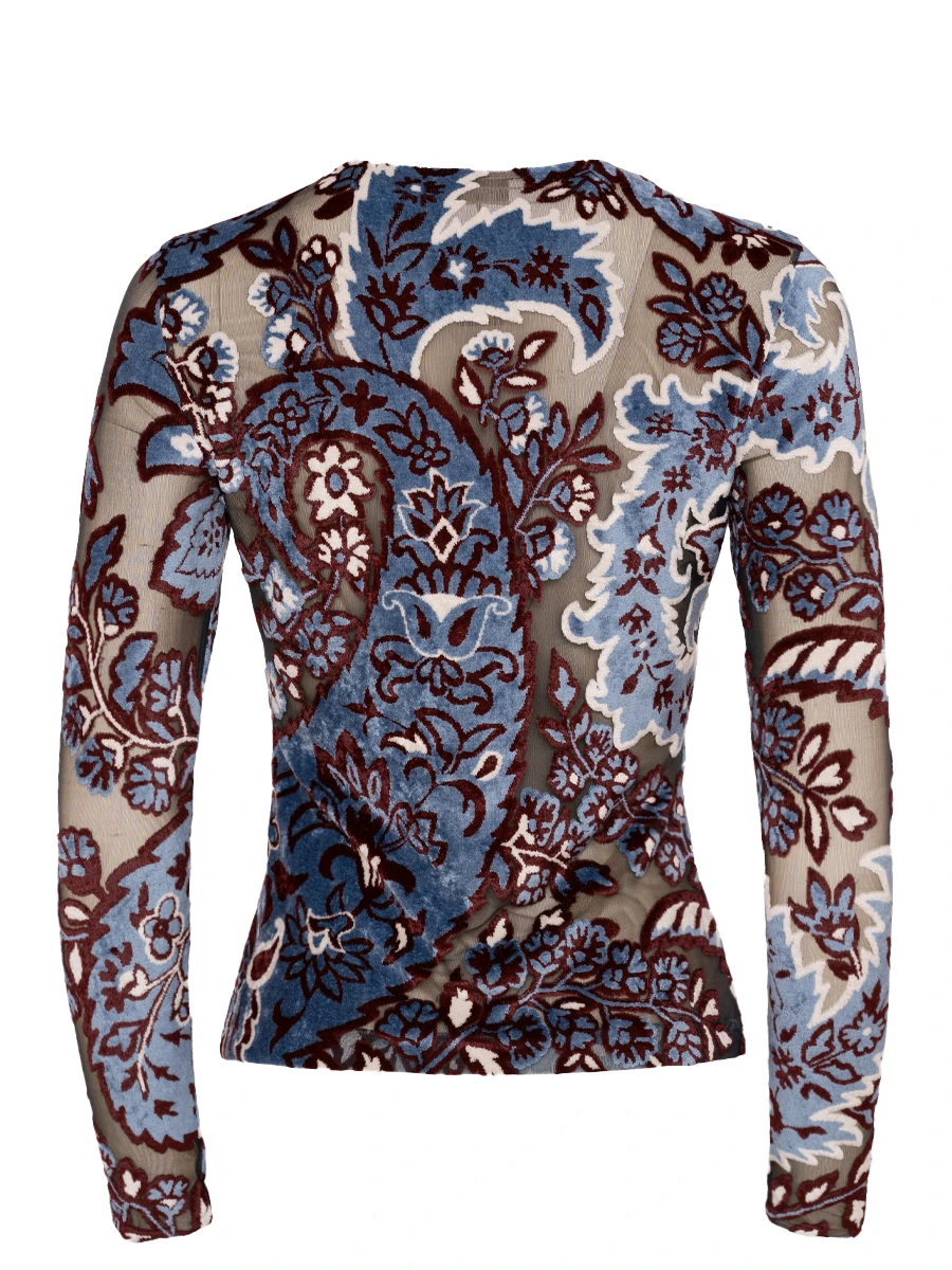 Лонгслив с принтом