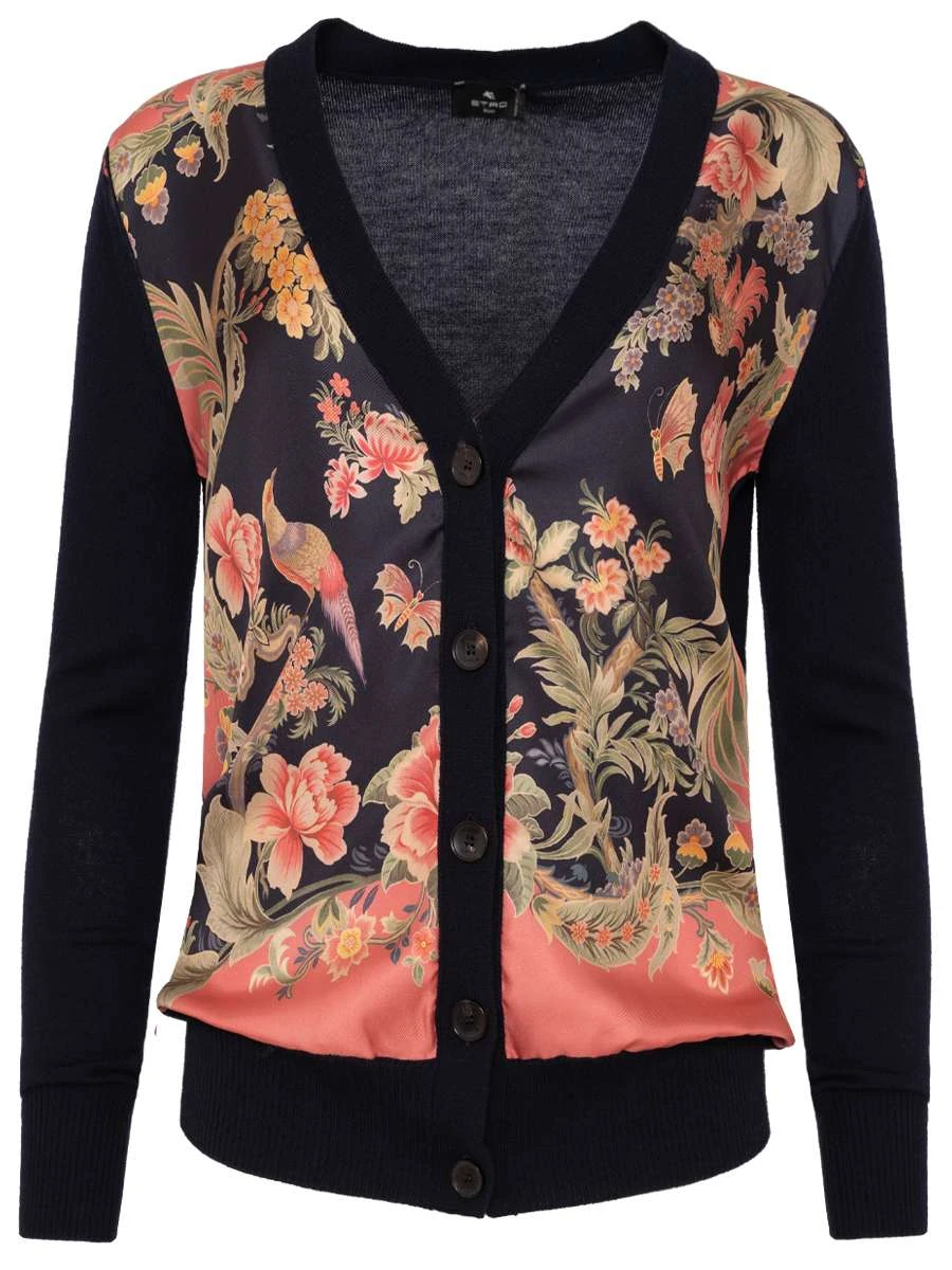 Кардиган с принтом