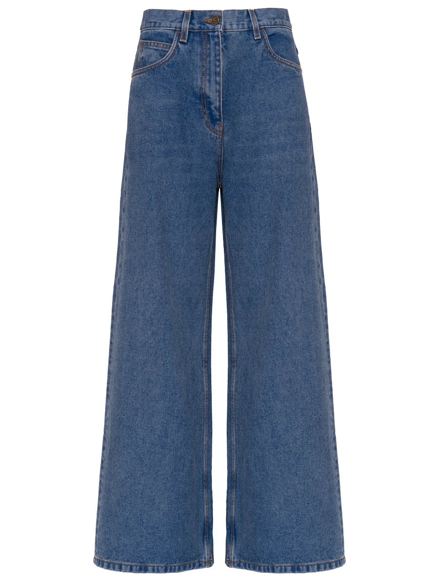 Джинсы хлопковые