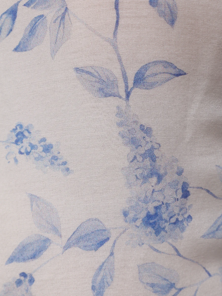 Платье из шелка и хлопка Gerbera