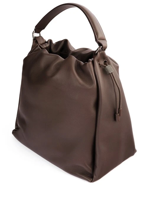 Сумка кожаная BRUNELLO CUCINELLI