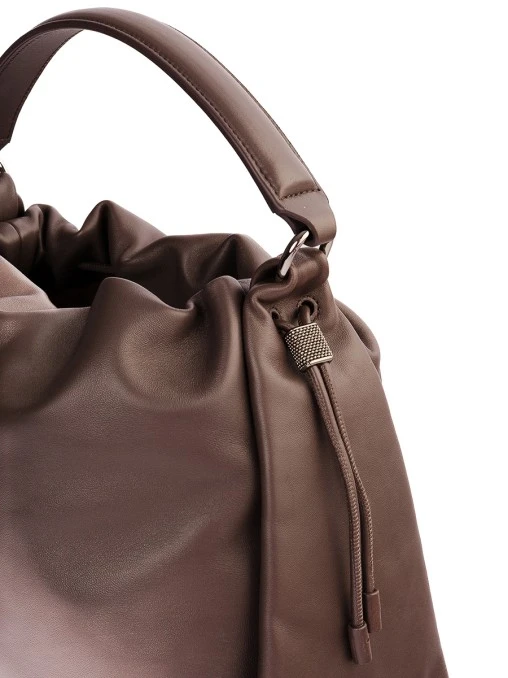 Сумка кожаная BRUNELLO CUCINELLI