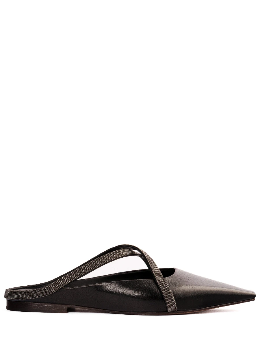 Мюли кожаные