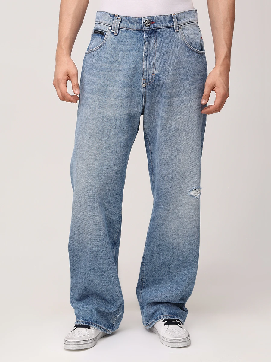Джинсы хлопковые