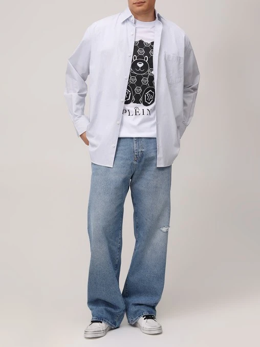 Джинсы хлопковые PHILIPP PLEIN