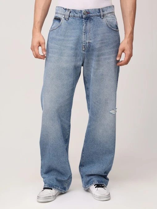 Джинсы хлопковые PHILIPP PLEIN
