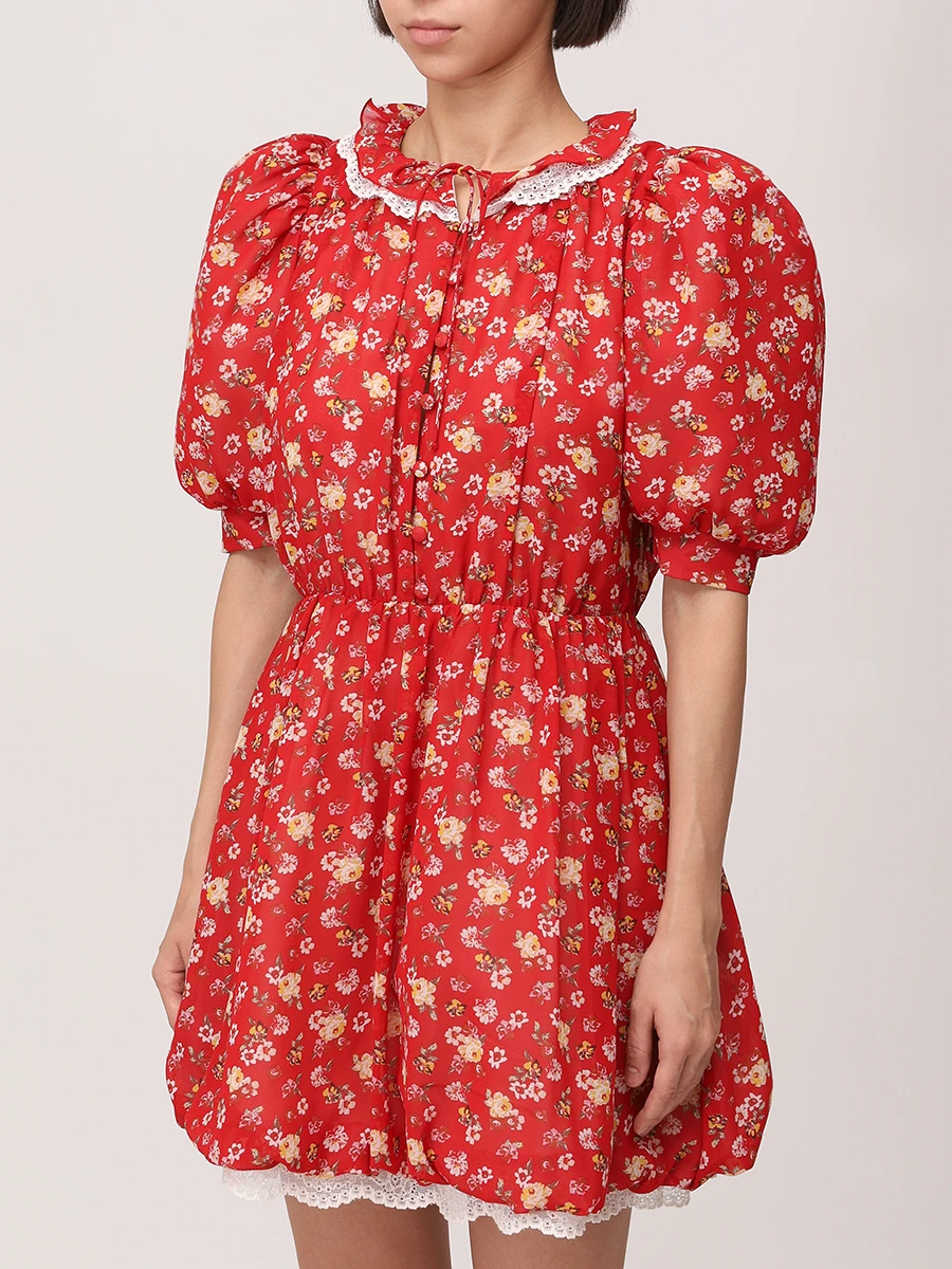 Платье из вискозы