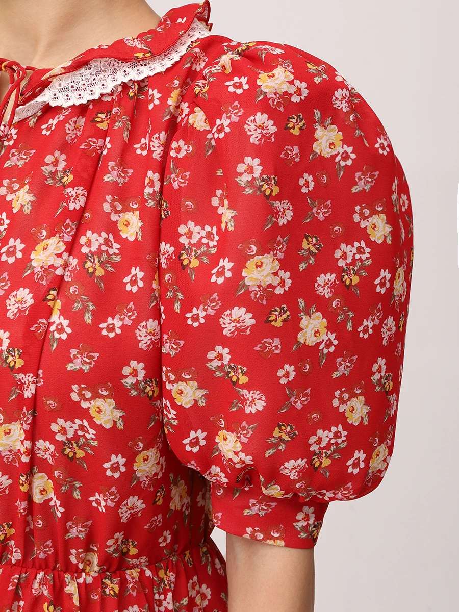 Платье из вискозы